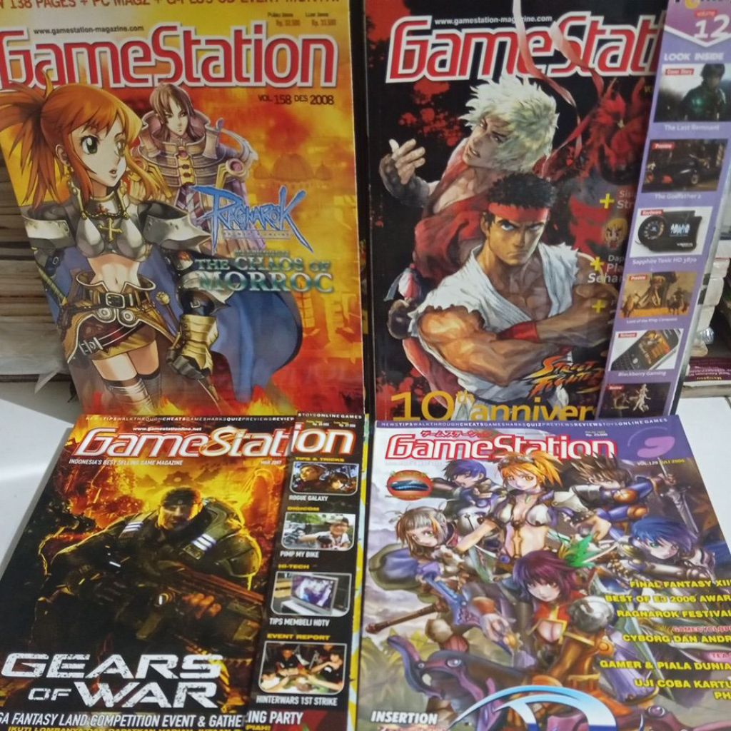 Majalah GAME | Majalah Gamestation | Game Station | anime