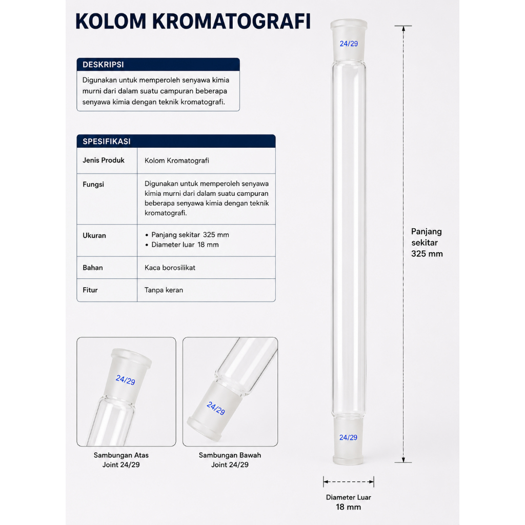 Kolom Kromatografi | Chromatography Column
