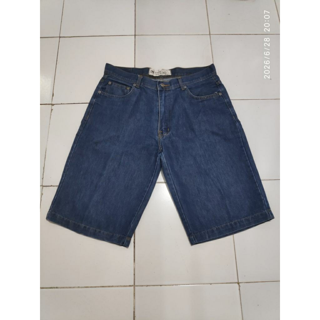 Celana Pendek Jeans Pria COLE Denim ukuran 36 dewasa (Preloved)