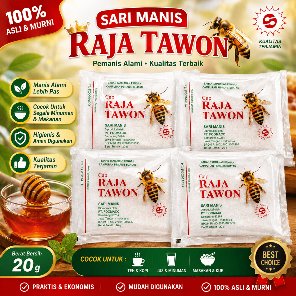 Sari manis Raja tawon 20 gram