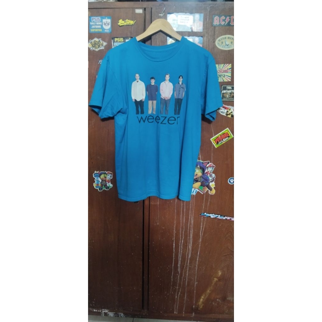 Kaos Band Weezer Blue Album