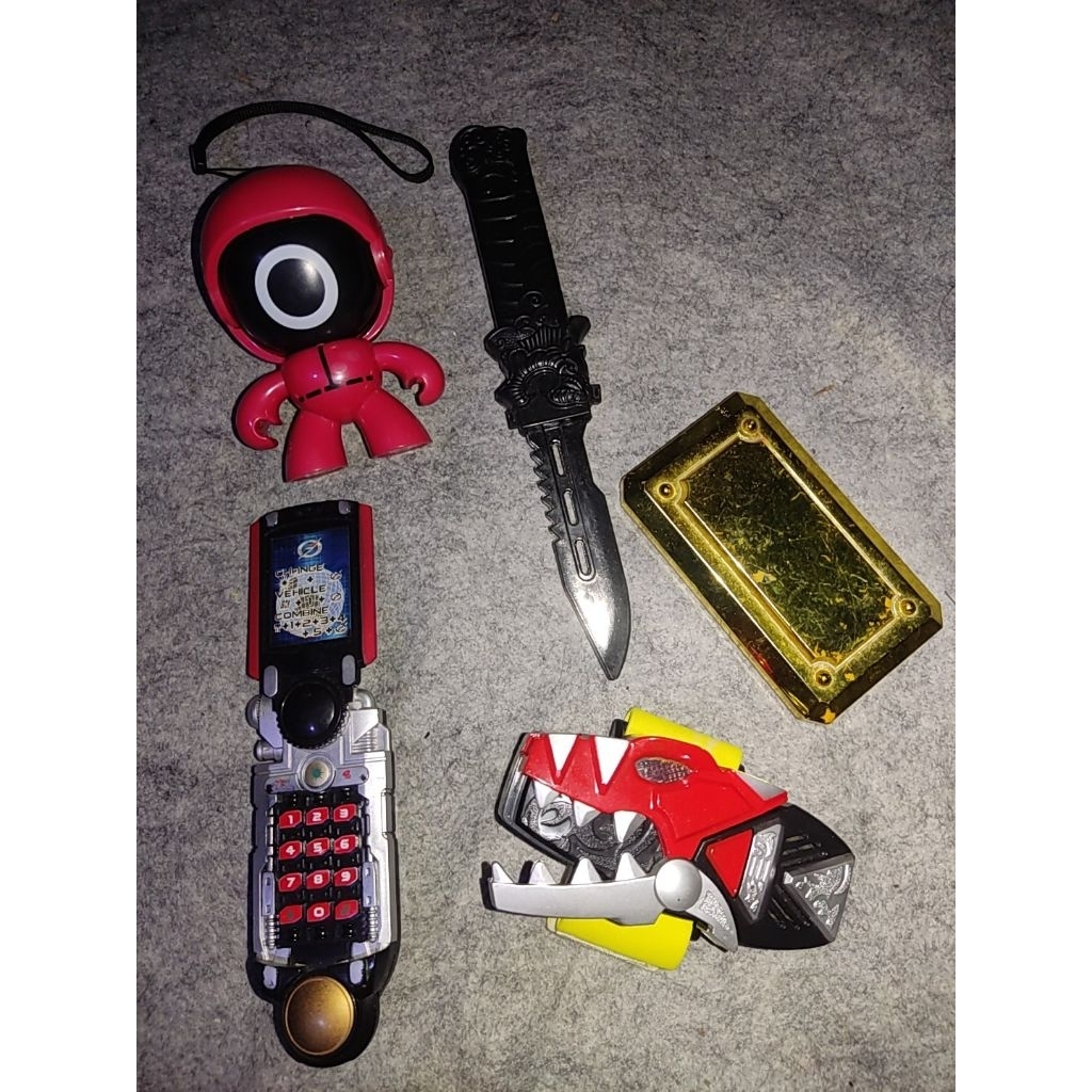 [Ready Stock] Take All Mainan Junk DX Dino Brace KW, DX Accelullar KW dan lain-lain