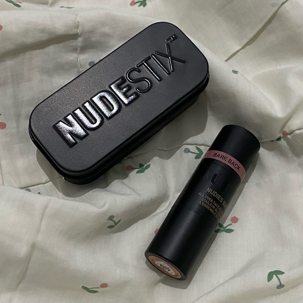 preloved nudestix blush stick bare back