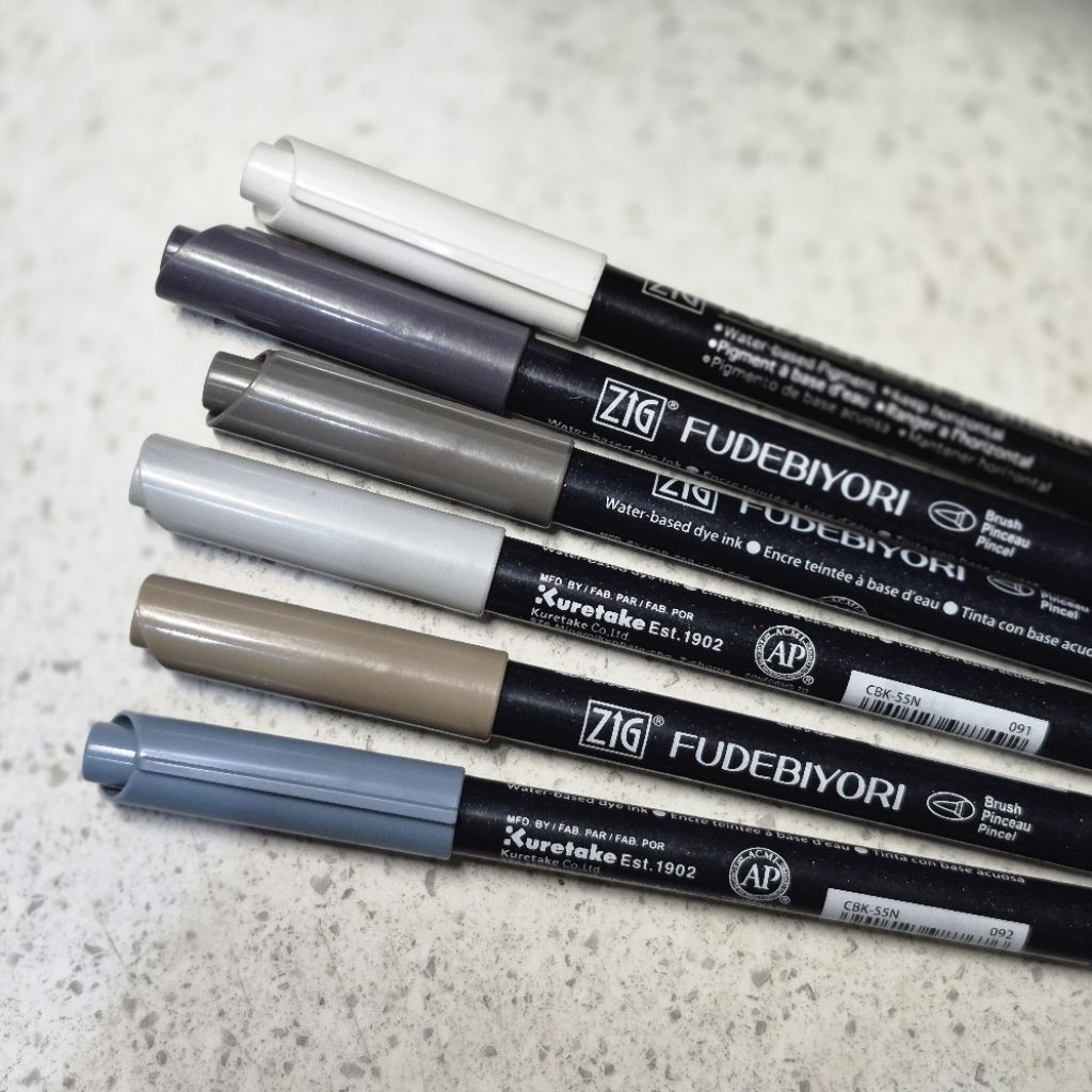 [PRELOVED] KURETAKE ZIG FUDEBIYORI Brush Pen