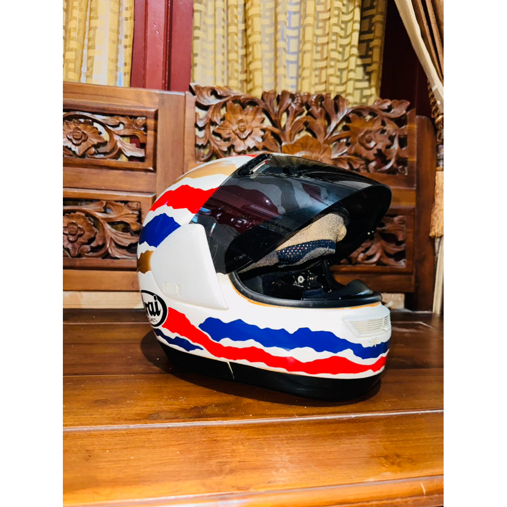 HELM ARAI 1990 Michael Doohan Replica Helmet Original Second