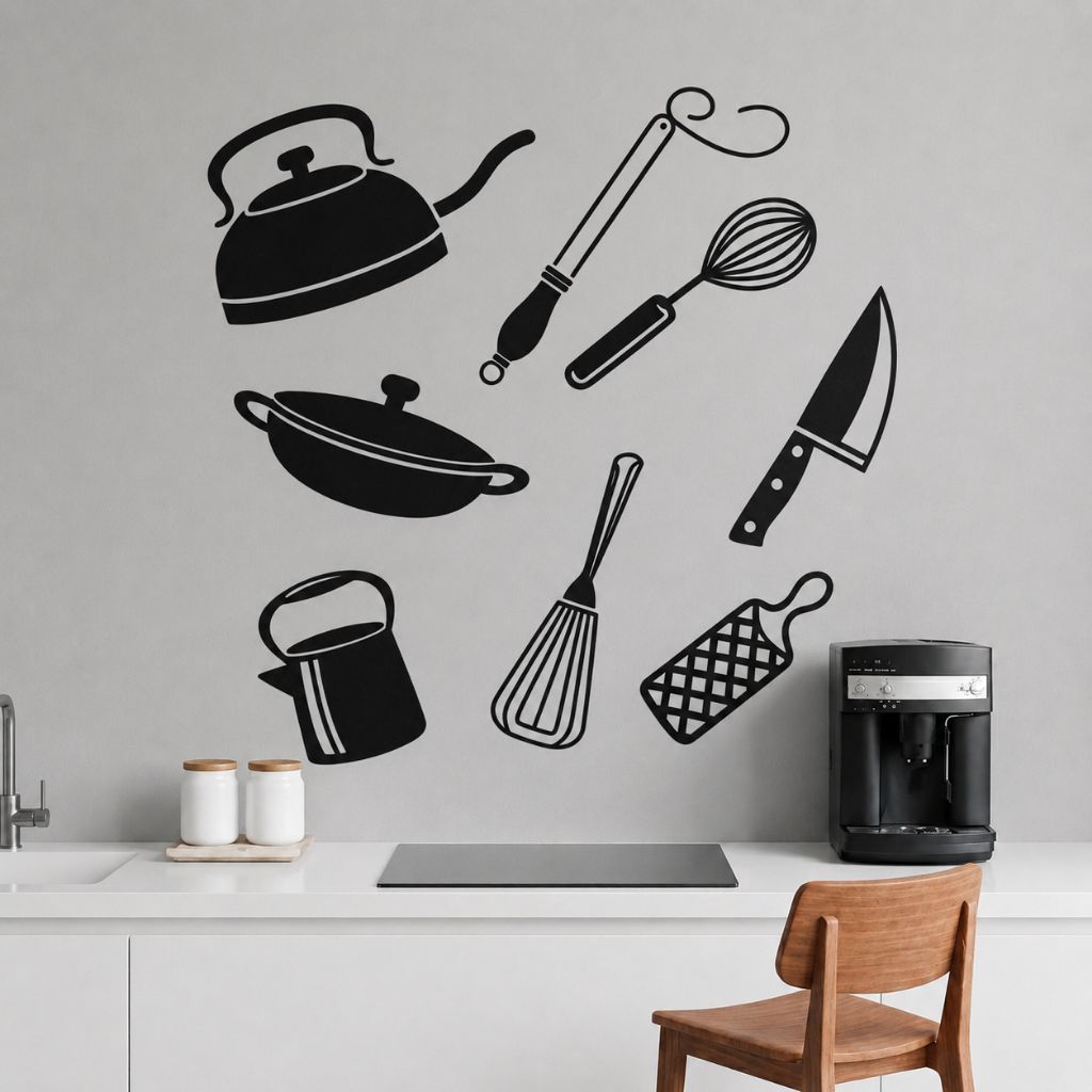 Stiker Dinding Kitchen Cantik - Dekorasi Dapur Minimalis Aesthetic
