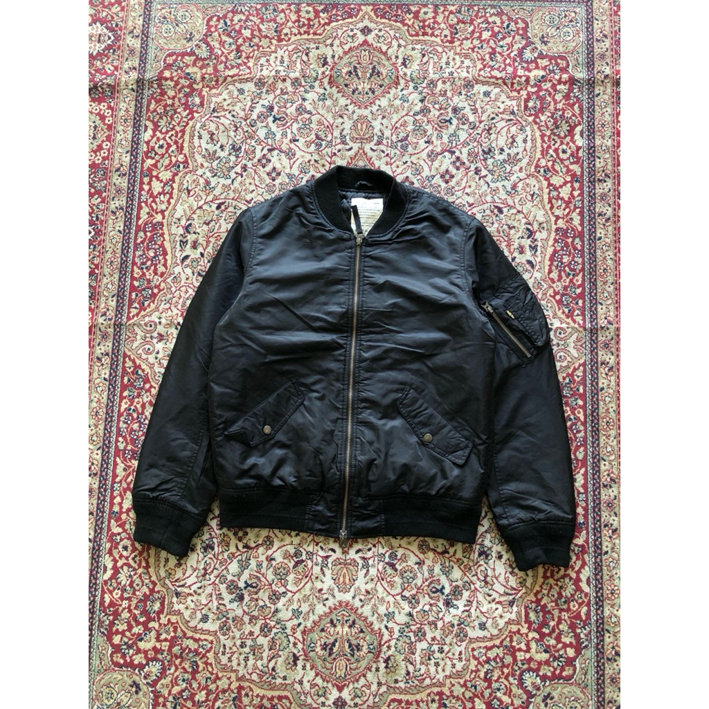 Denime Co japan apparel ma1 bomber jacket Vintage Military MA-1 Bomber jacket i727