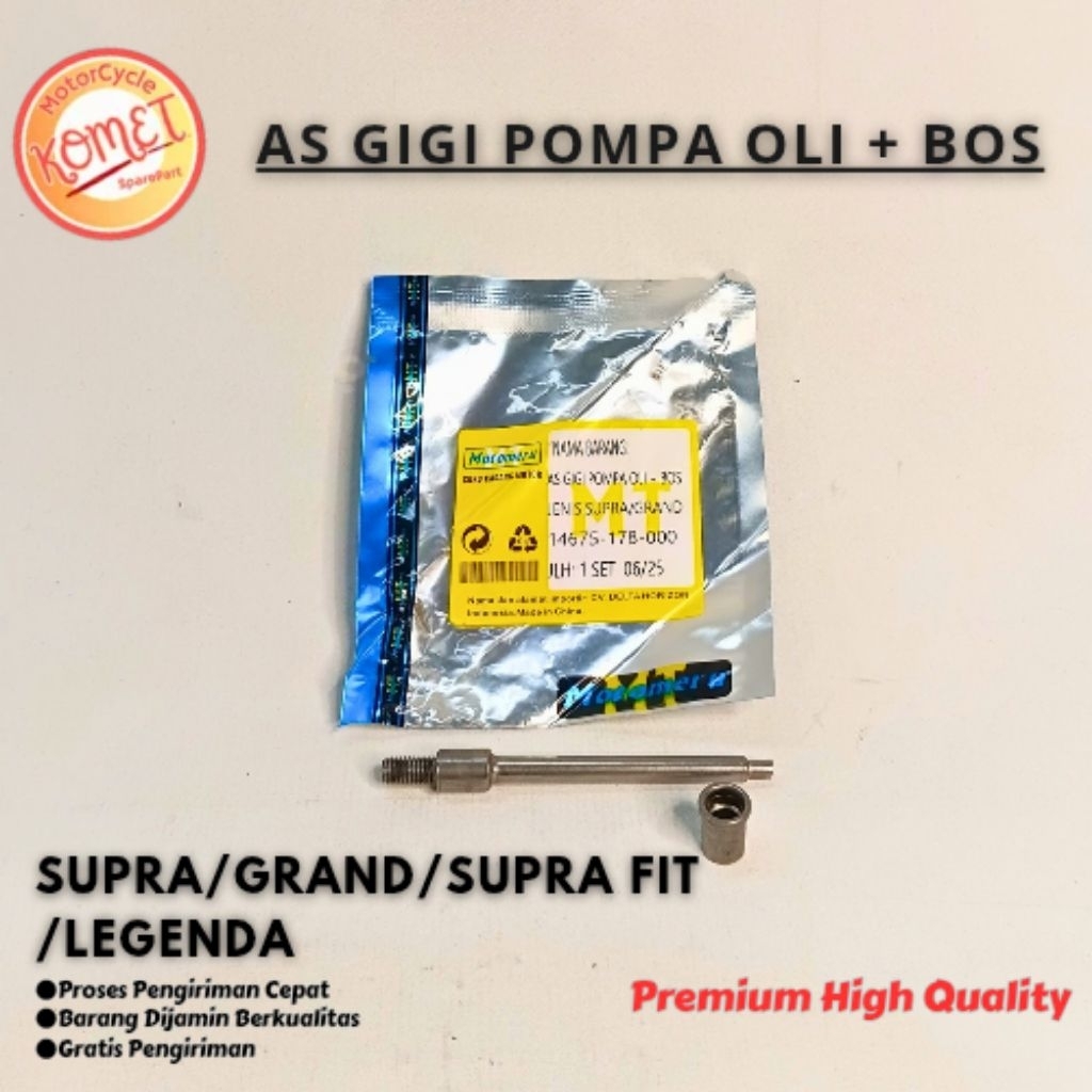[KOMET] "BELI 3 LEBIH MURAH" AS GIGI POMPA OLI + BOS GRAND / SUPRA/SUPRA FIT / LEGENDA [THP]