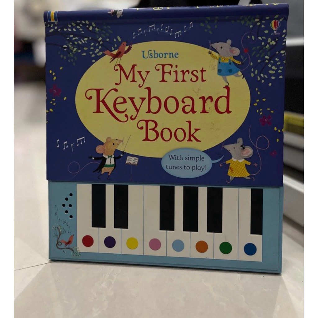Preloved buku Usborne my first keyboard book