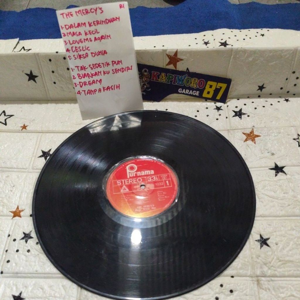 kaset piringan hitam,,,THE MERCY'S