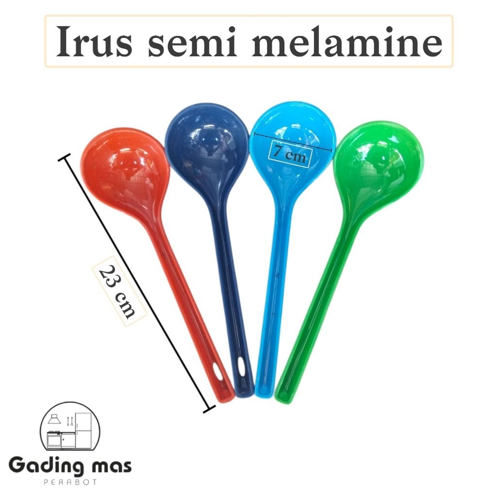 irus/centong sayur semi melamine
