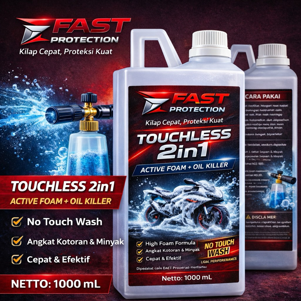 SHAMPO TOUCHLESS 1Liter