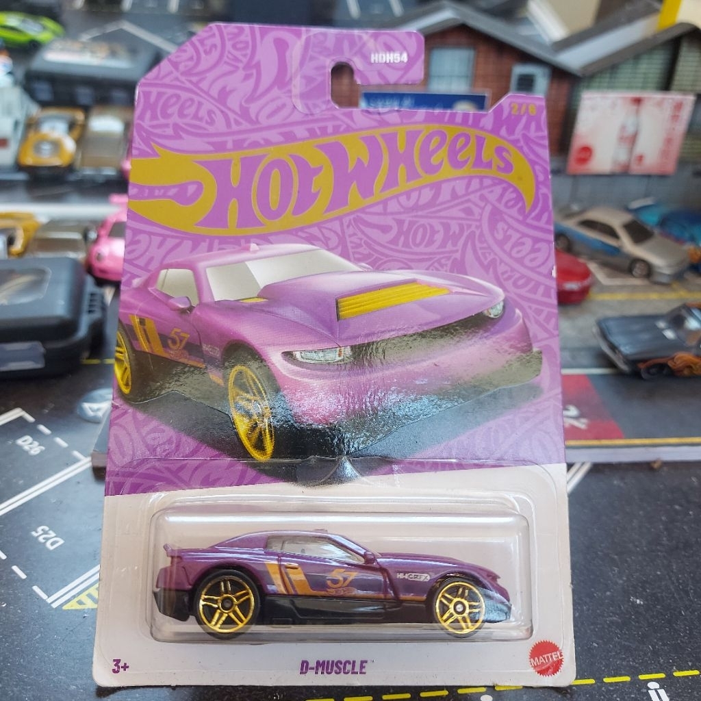 Hot Wheels D Muscle Anniversary 57 bad card
