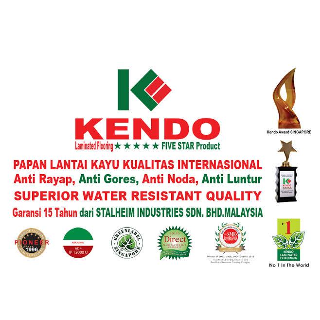 Parket Kendo 8 mm - Laminated Parket Kendo - Lantai Parket Merk Kendo
