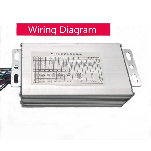 Controller Intelligent Brushless Motor  Electric Vehicle BLDC Controller (7124B) - 60V 750W