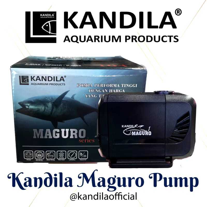 Pompa Kandila Maguro 103 104 105 1800LPH 2500LPH 3000LPH Hidroponik Kolam