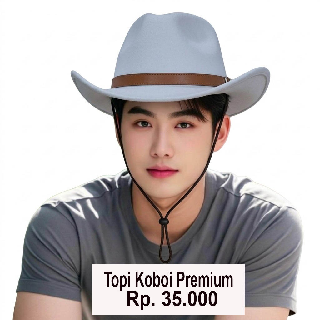 Alpinsky Topi koboI fedora unisex - Grosir cocok untuk Pria dan Wanita cowboy hat