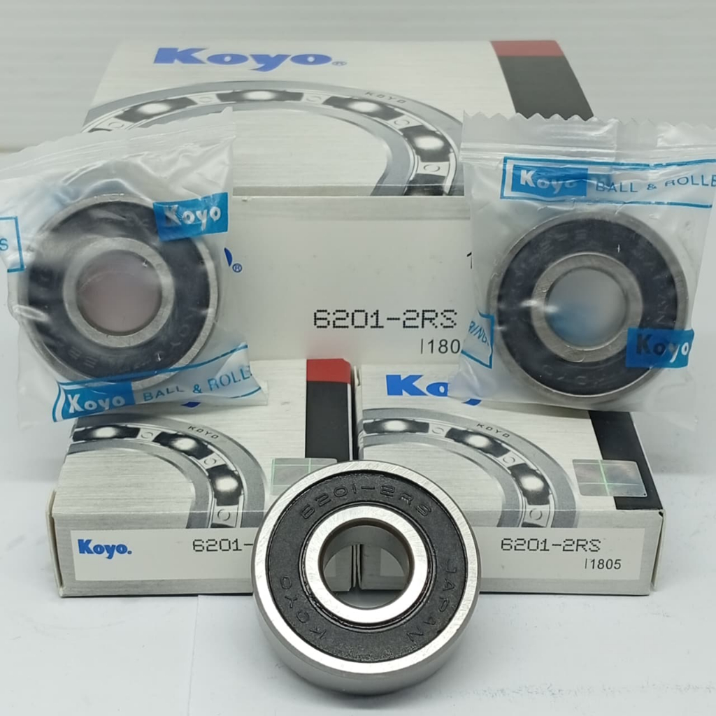 Bearing KOYO 6201 2RS | Bearing 6201 CM| Double Rubber Seal