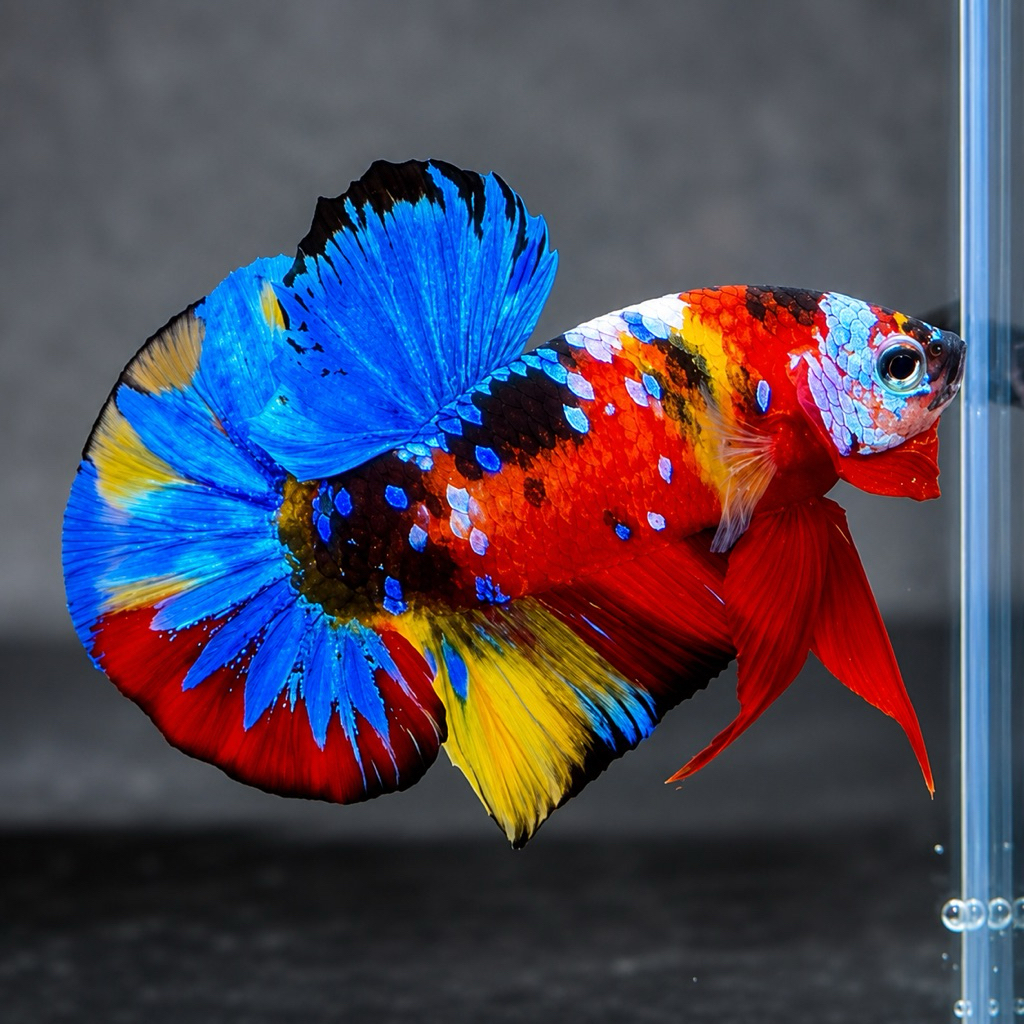 Ikan Cupang Multicolor Sepasang Berkualitas