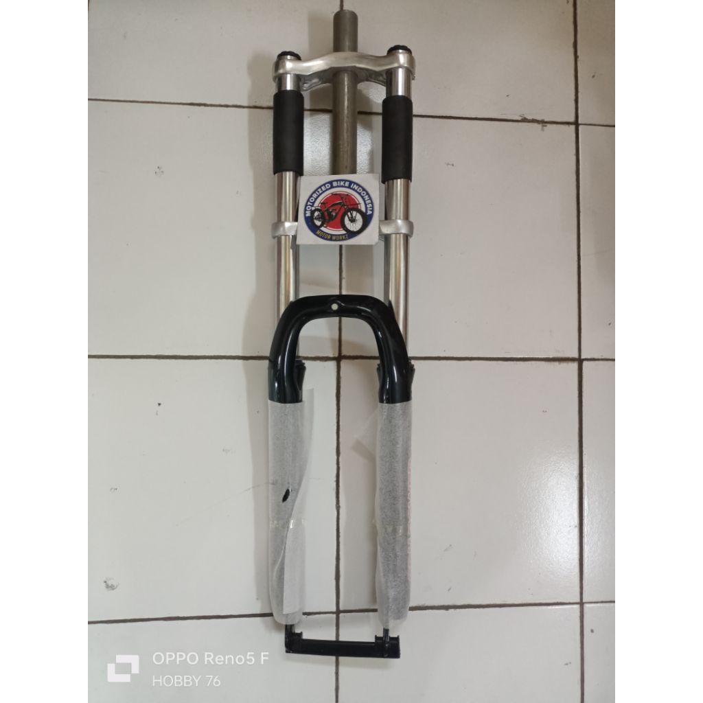 fork gasbike mesin sepeda