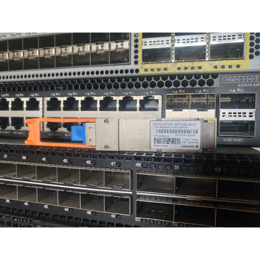 QSFP28 100G 40Km 1310nm LC Duplex Singlemode Compatible Mikrotik Cisco Huawei ZTE Juniper QSFP Erics