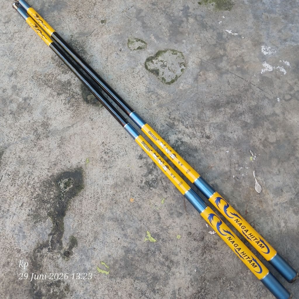 joran tegek Oregon Naga Hitam (ros panjang)