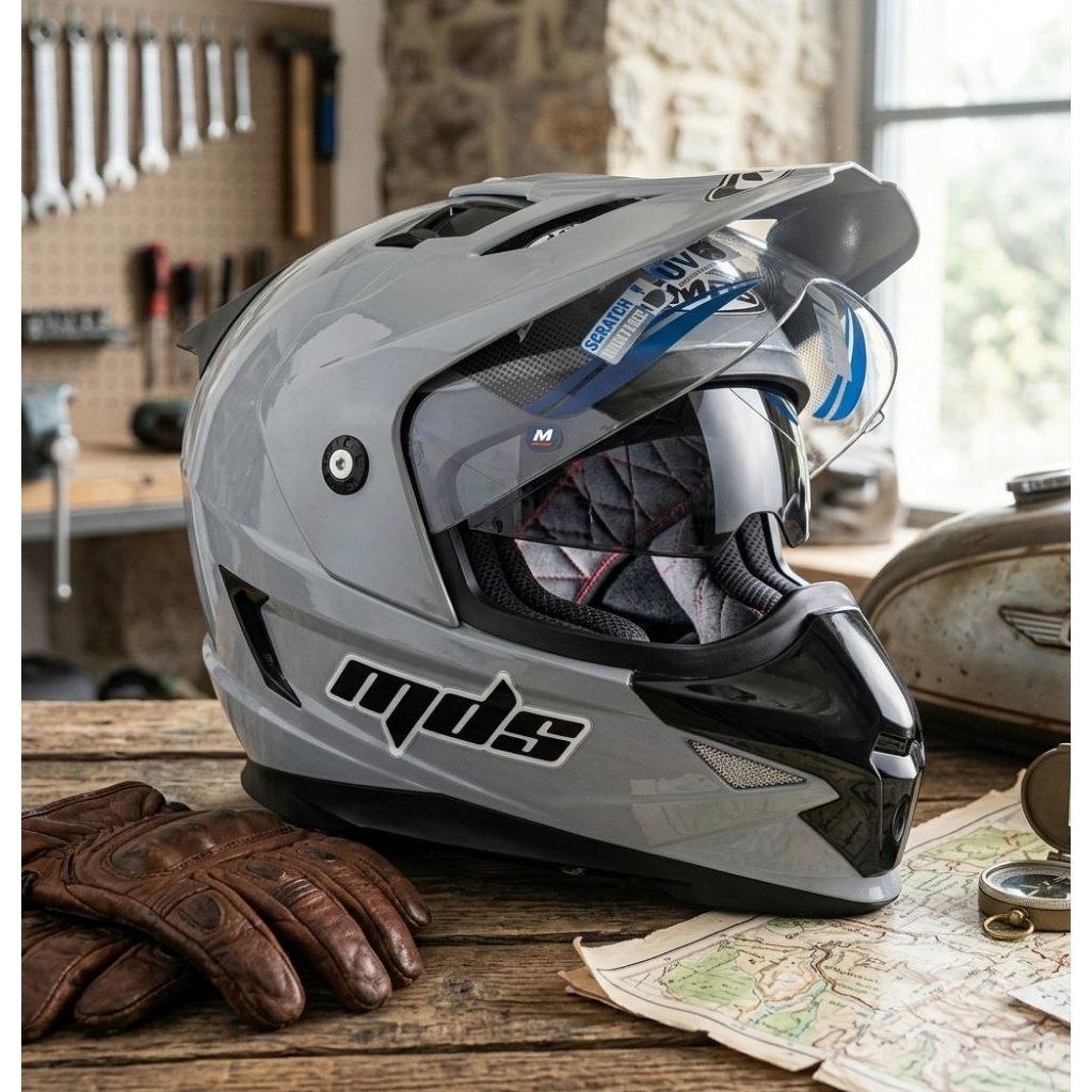 HELM MDS SUPER PRO GREY GORILLA XL