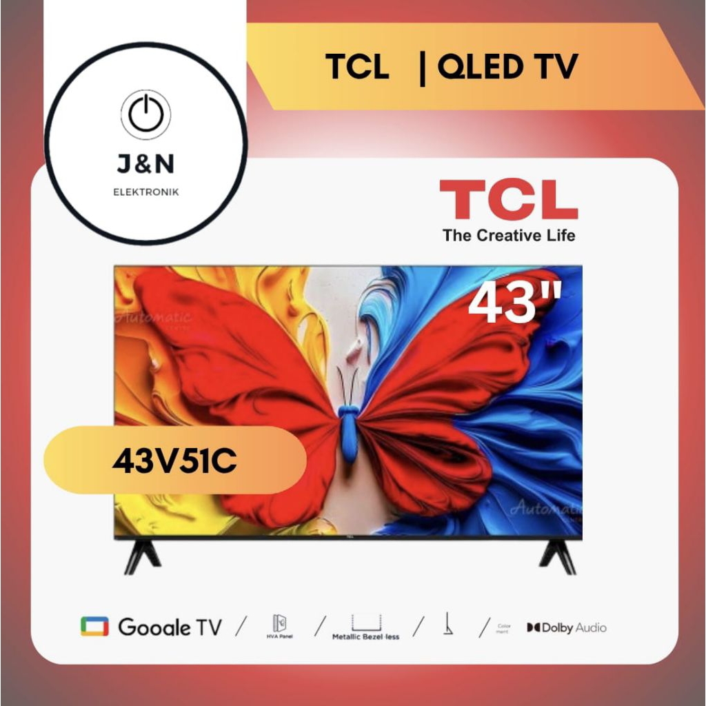 TV TCL 43V51C LED TV TCL 43 INCH