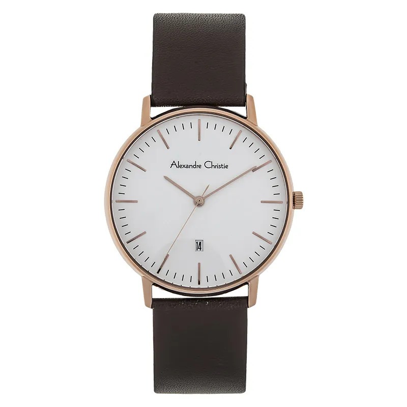 Jam Tangan Pria Alexandre Christie AC8420 AC 8420 MD LRGSL Original Garansi Resmi 1 Tahun Leather St