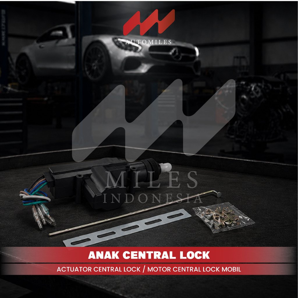 Anak Central Lock 5 Kabel Central Lock Pintu Mobil Universal