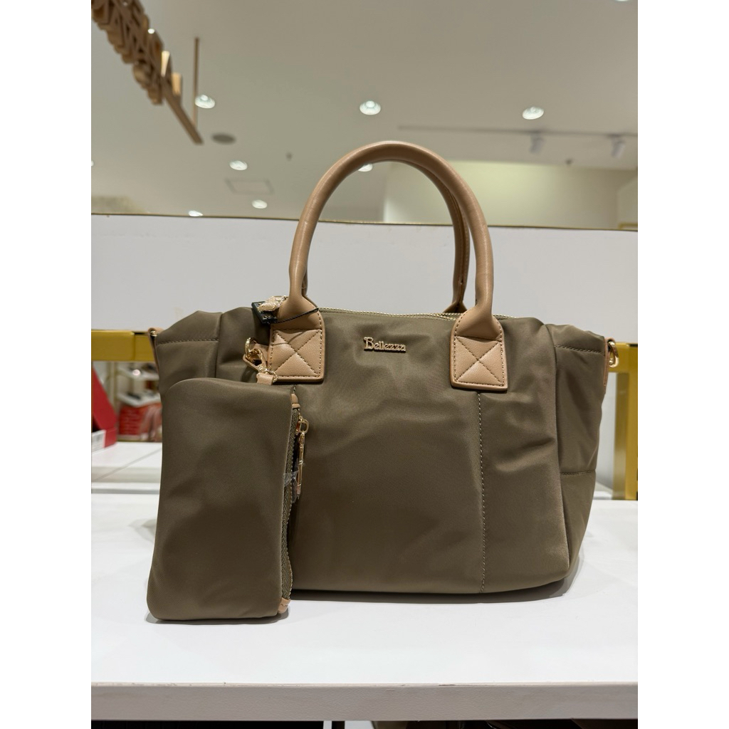 Tas Handbag parasut Wanita bellezza yz24315715 original depstore mall ori tas jinjing selempang ring