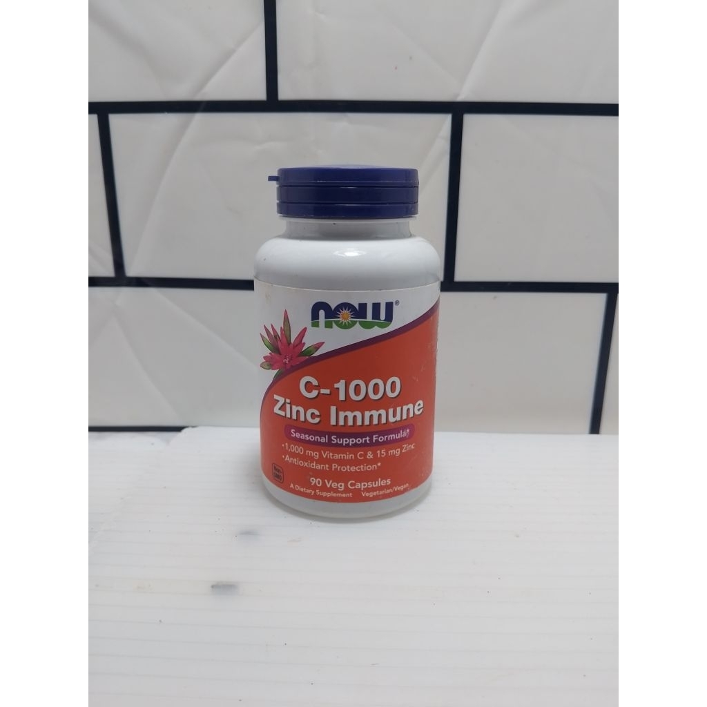 NOW FOODS VITAMIN C 1000 ZINC IMMUNE / VIT C-1000 ZINC