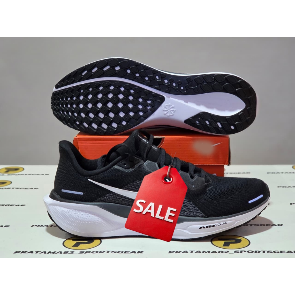 SIZE 46 ( 30 CM ) - ORIGINAL ASLI REACT X PEGASUS 41 SEPATU LARI RUNNING SHOES PRIA MENS PRIA HITAM 