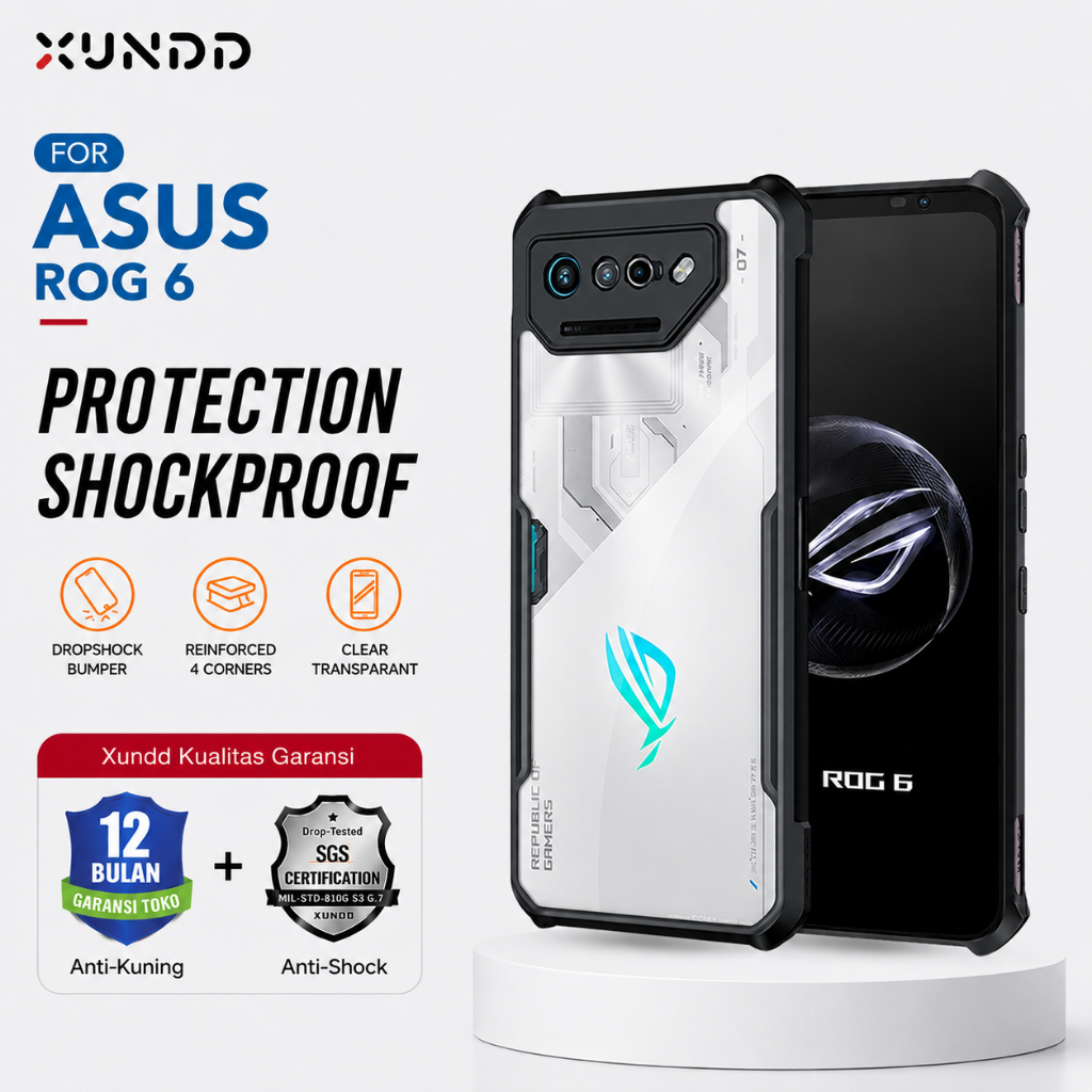 XUNDD Case Untuk Asus ROG Phone 6 / ROG Phone 6 Pro/ ROG Phone 6D/ ROG Phone 6 Batman Edition 6.78