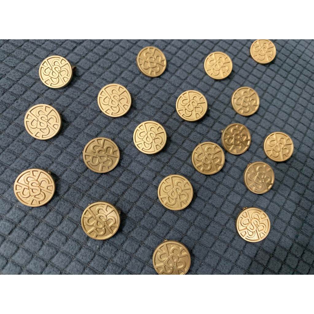 Buttonscarves - Pin Brooch Xanadu Buttonscarves x Ria Miranda - As Is WHS