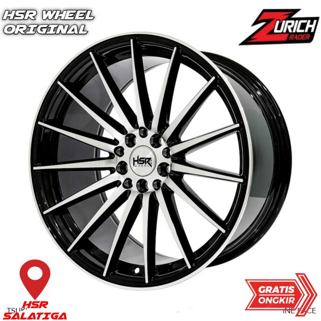 Pelek Racing Ring 18 Hsr Wheel Tsukuba Velg Mobil R18 Yaris Cross Sienta Wish Crv Zenix Stream
