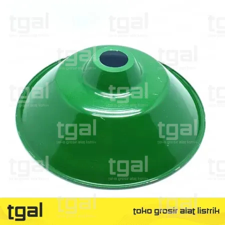 BS Kap Ijo 31Cm / Kap Jalan / Kap Lampu Jalan Bulat Besar