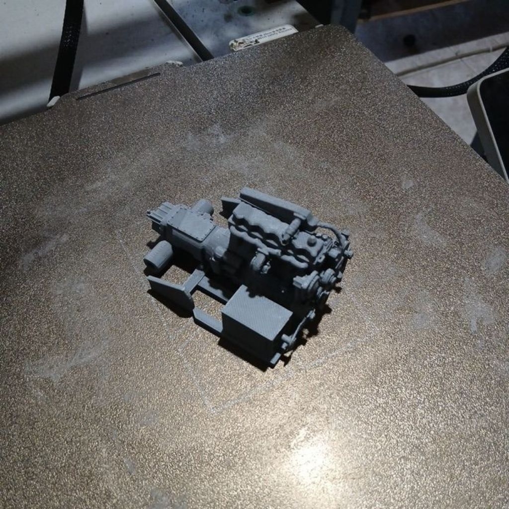 MINIATUR MESIN BUS BASURI