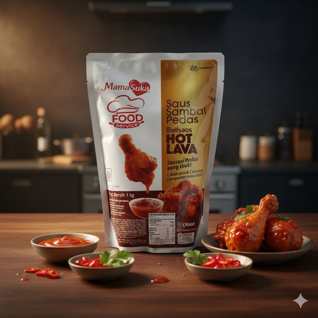 MAMASUKA SAOS HOT LAVA 1KG