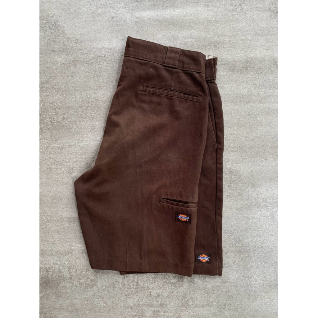 DICKIES CELLPOCKET DOUBLE KNEE DARK BROWN