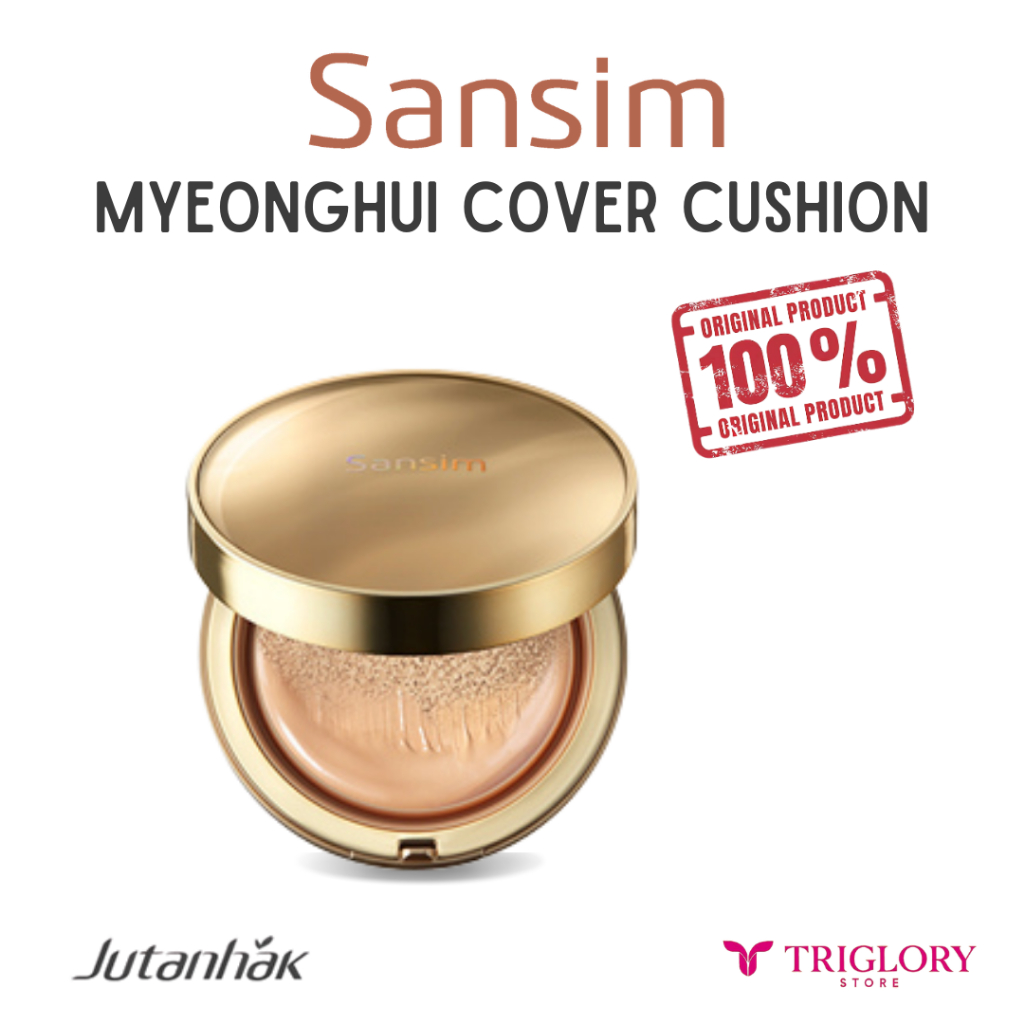 Sansim Myeonghui Cover Cushion SPF47/PA++ Set Jutanhak Korea