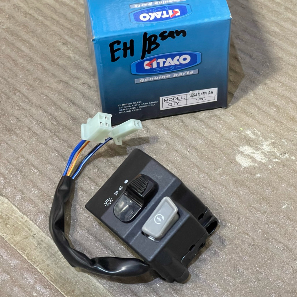 SAKLAR VEGA R NEW RH KITACO/MERK ACAK SAKLAR KANAN MOTOR VEGA R NEW