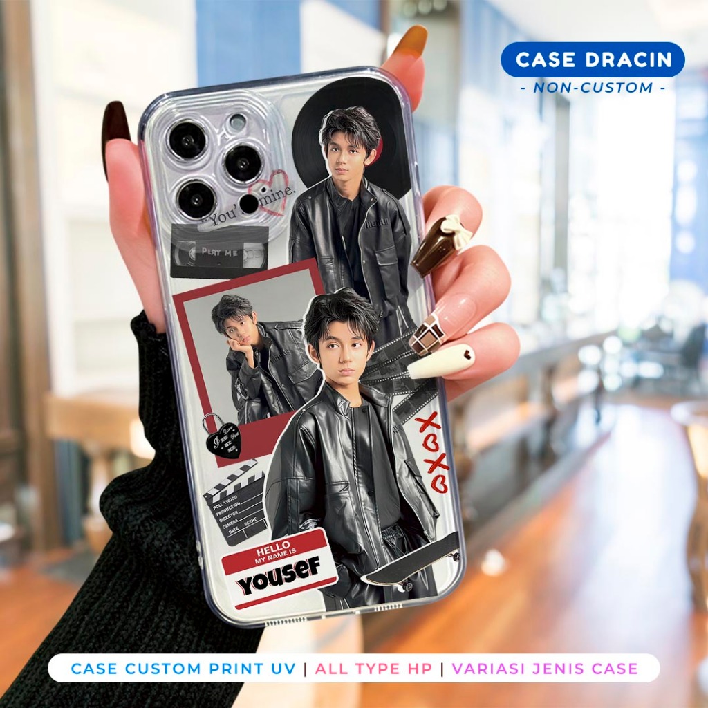 Case HP Softcase dracin yousef – Custom Design Print UV All Type HP
