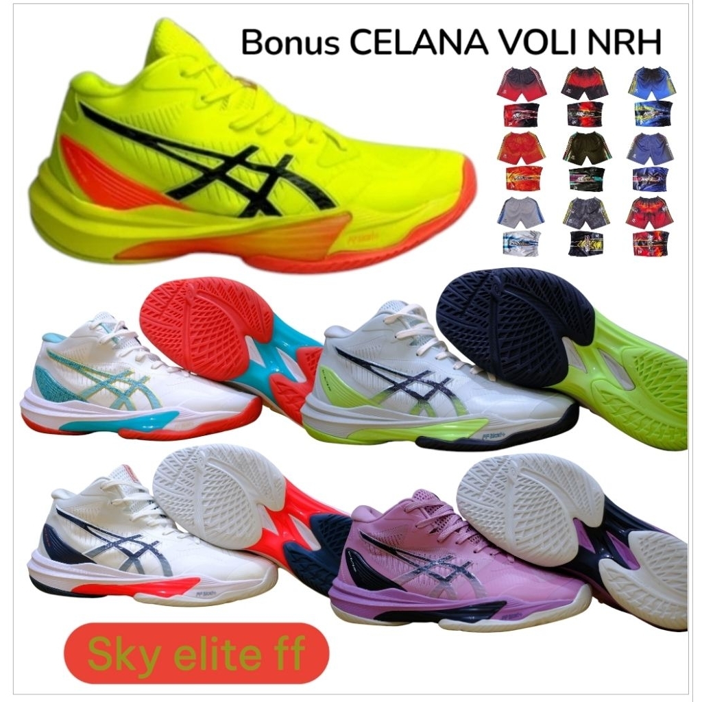sepatu voli sky elite ff super premium voli sepatu olahraga Asics sky elite ff super premium voli se