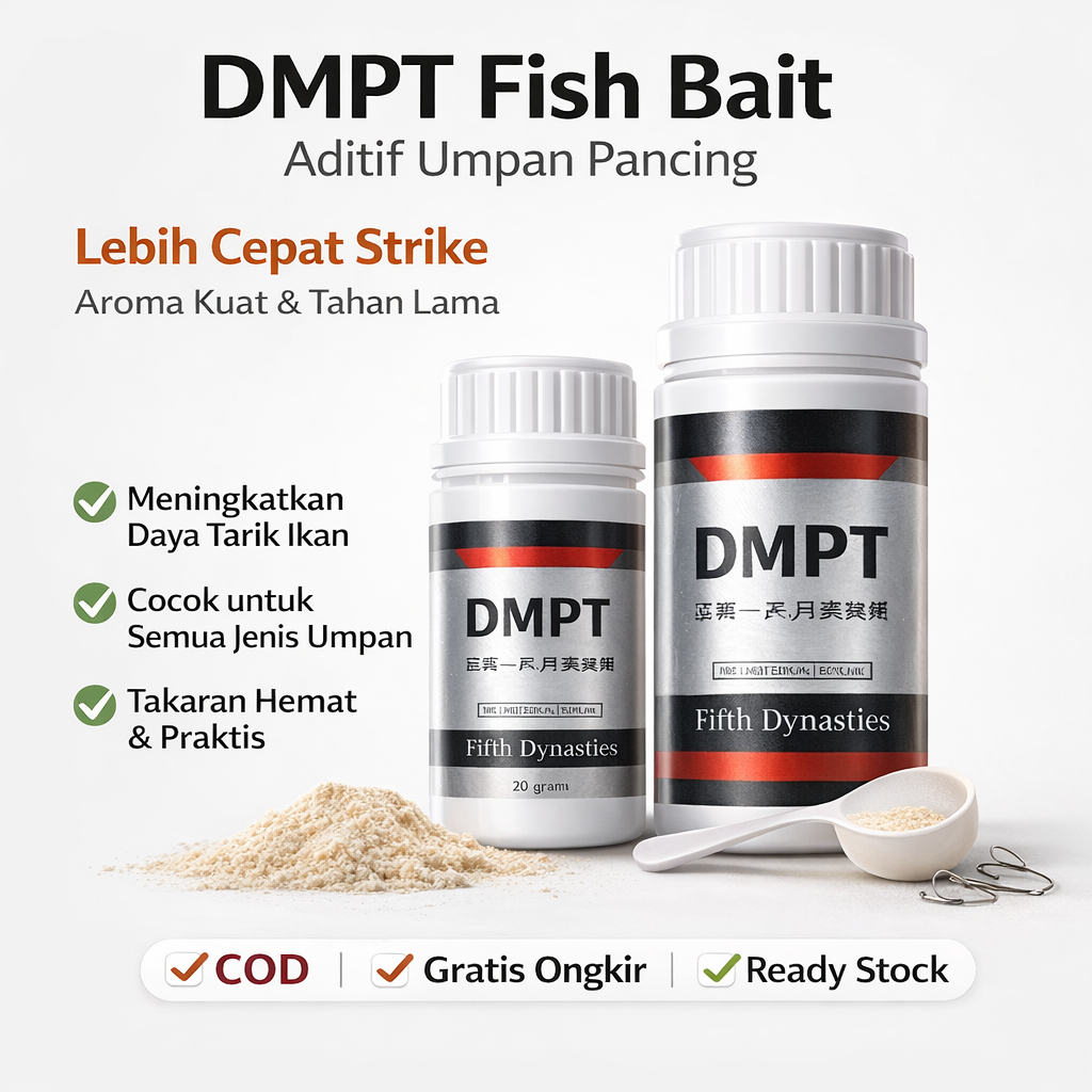 Umpan Pancing Penarik Stimulant Ikan Mas Nila DMPT 100% Ori