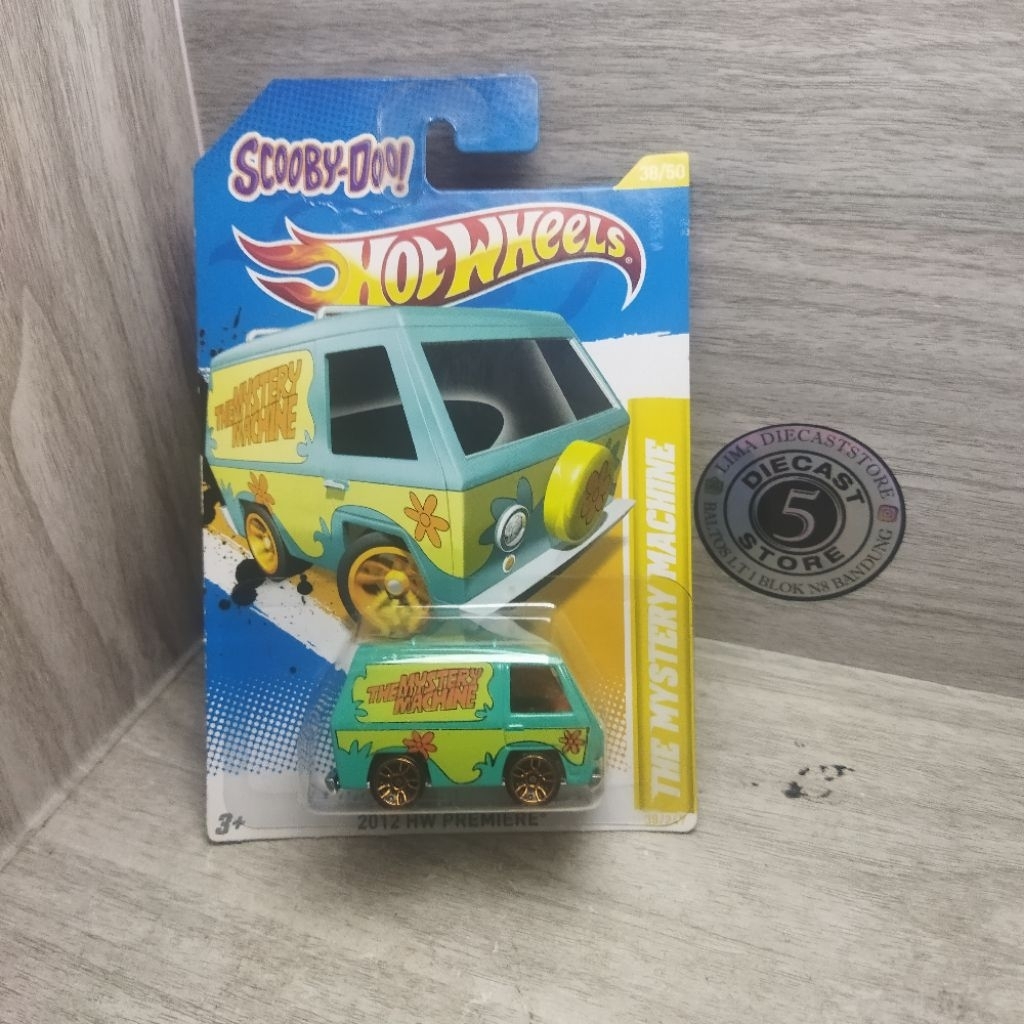 2012 hotwheels premiere the mystery machine scooby doo