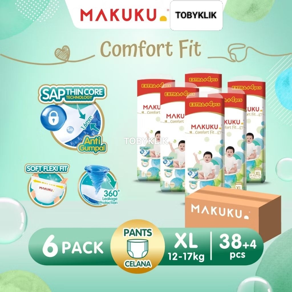 MAKUKU COMFORT FIT JUMBO KARTONAN/GROSIR