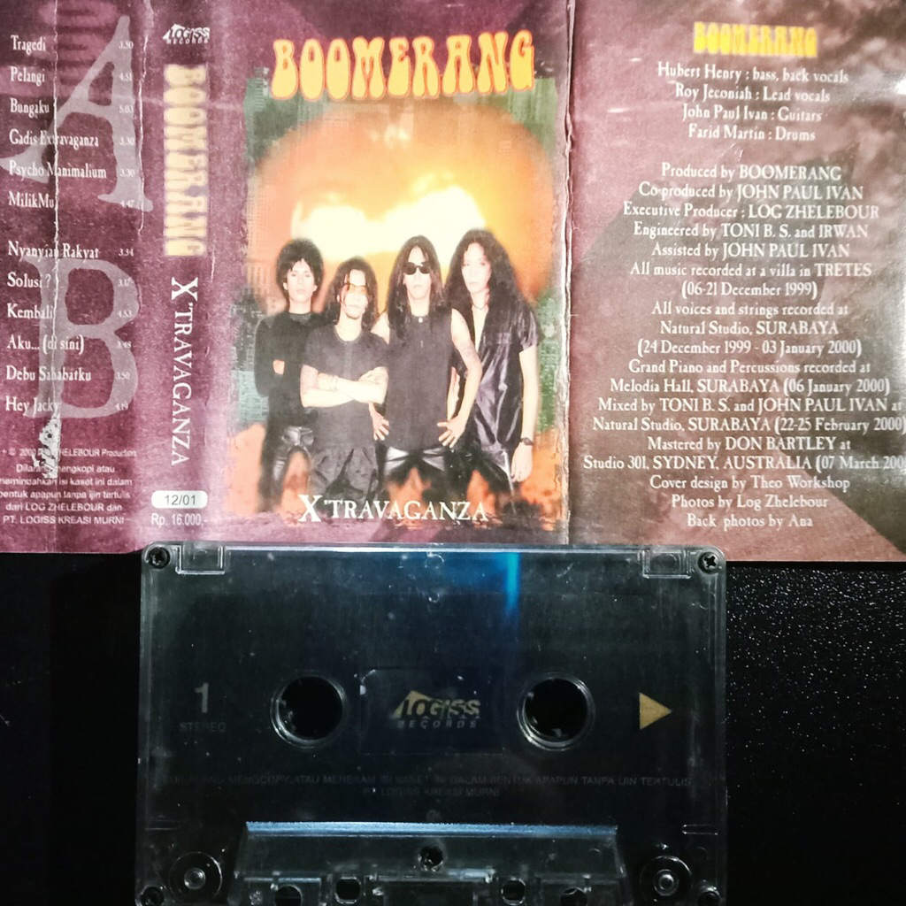 KASET PITA BOOMERANG XTRAVAGANZA