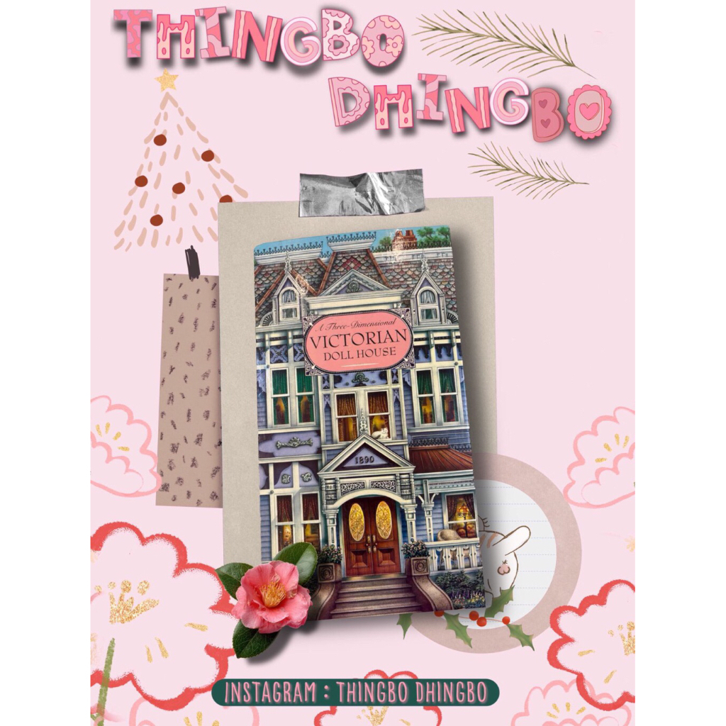 Victorian Doll House Pop-Up Book - Buku Pop Up Sangat Langka