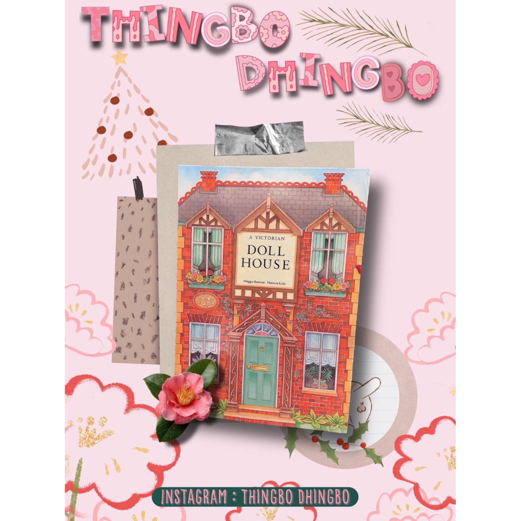A Victorian Doll House Pop-Up Book by Maggie Bateson - Buku Pop Up Sangat Langka